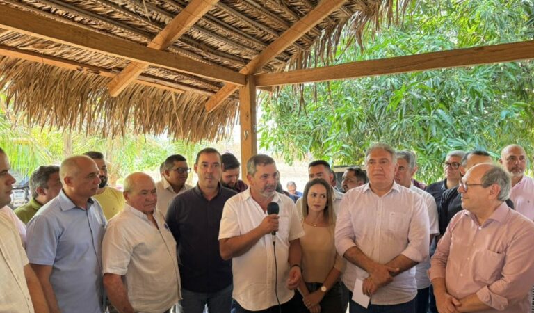 ARAGUATINS: Wiston Gomes recepciona Laurez Moreira e apresenta importantes demandas do Bico do Papagaio