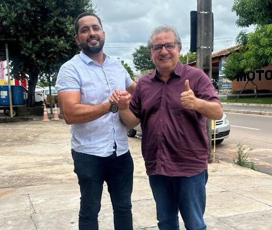 AUGUSTINÓPOLIS: Dr Guilherme declara apoio a Jair Farias para deputado federal