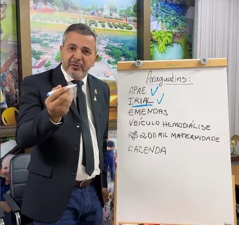 Deputado Wiston Gomes rebate falsas acusações do prefeito e esclarece sobre emendas destinadas a Araguatins