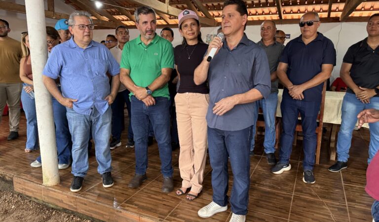 ARAGUATINS: Leocy Mota promove encontro com a população em Macaúba com presença de Wiston Gomes e Jair Farias