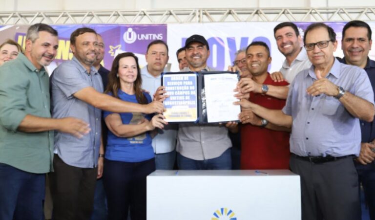 Em Augustinópolis, governador Wanderlei Barbosa autoriza construção de câmpus da Unitins com investimento de R$ 25 milhões