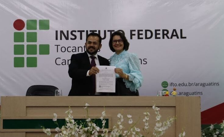 ARAGUATINS: Claudio Galvão é reconduzido à direção-geral do IFTO para mandato até 2030