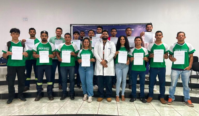 Projeto Crescer forma primeira turma de Mantenedor Mecânico em São Bento do Tocantins