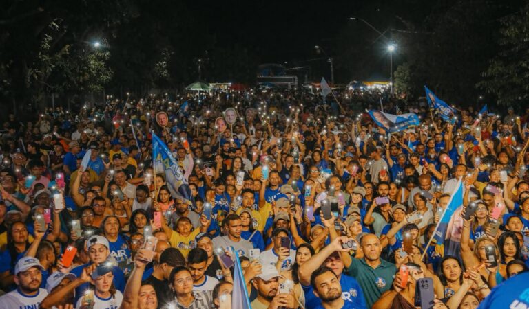 SÍTIO NOVO: Aclamado por milhares de pessoas, Jair Farias abre oficialmente campanha para deputado federal