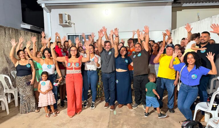 Wiston Gomes leva campanha a Paraíso do Tocantins e fortalece caminhada pela reeleição