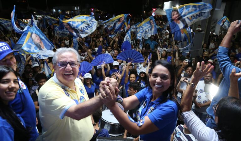 PALMAS: Em lançamento de candidatura, Vanda Monteiro consolida dobradinha com Jair Farias