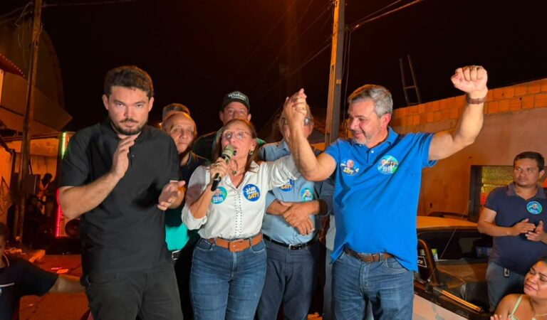 SÍTIO NOVO: Durante reunião em Praia Norte, prefeita Dora Farias declara apoio à reeleição de Wiston Gomes