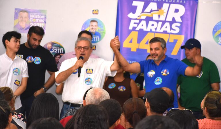 ARAGUAÍNA: Wiston Gomes e Jair Farias intensificam campanha com agenda conjunta