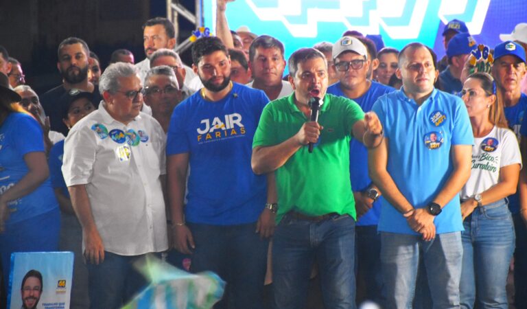 ANANÁS: Em grande comício, Wiston Gomes destaca parceria com o município e reforça campanha pela reeleição