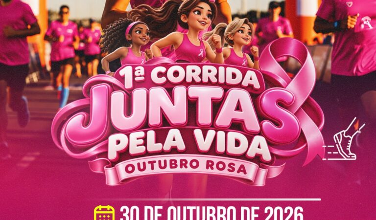 SÃO BENTO: Prefeitura promove 1ª Corrida Juntas Pela Vida em alusão ao Outubro Rosa