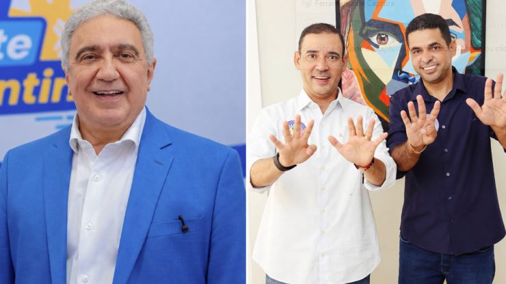 TOCANTINS: Laurez Moreira e Du Pereira anunciam apoio a Vicentinho Júnior no segundo turno