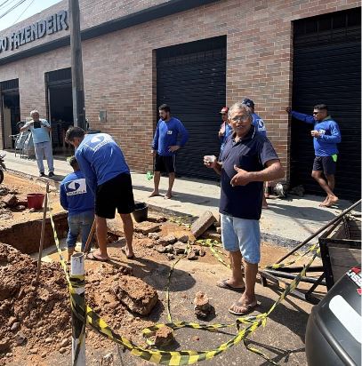 ARAGUATINS: Semusa realiza manutenção na rede de abastecimento e deixa bairros da cidade sem água