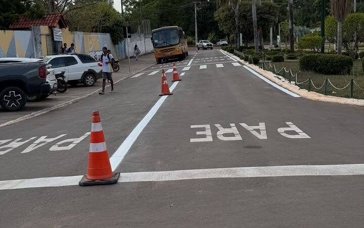 SÃO BENTO: Prefeitura inicia sinalização de ruas e avenidas em parceria com o Detran